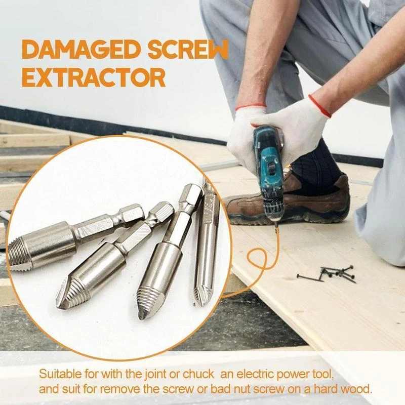 Damaged Screw Extractor (5 PCs)