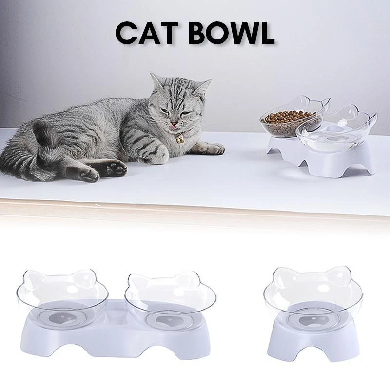 Cat Feeding Bowl (Single/Double)