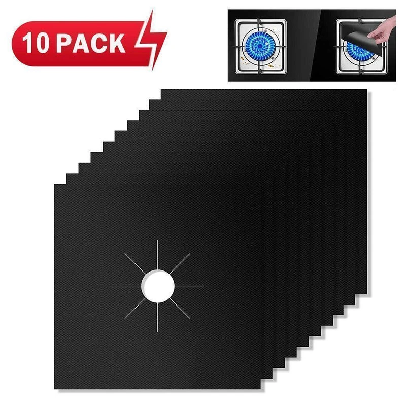 Reusable Silicone Gas Hob Range Protectors