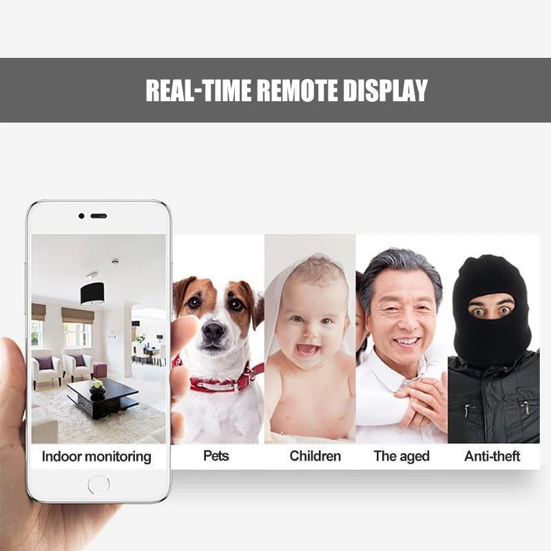 The Smart AI Security Camera - Automatic body tracking, Night vision HD
